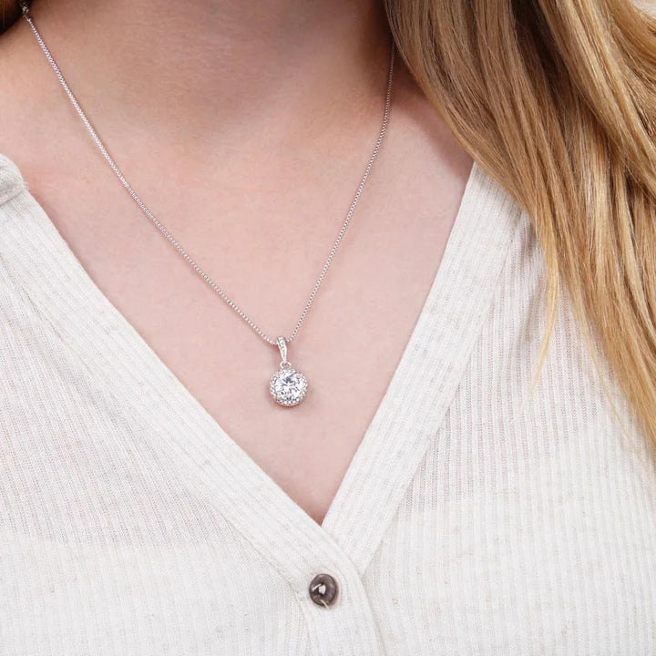 AureaNova | Witgoud Cirkel Ketting