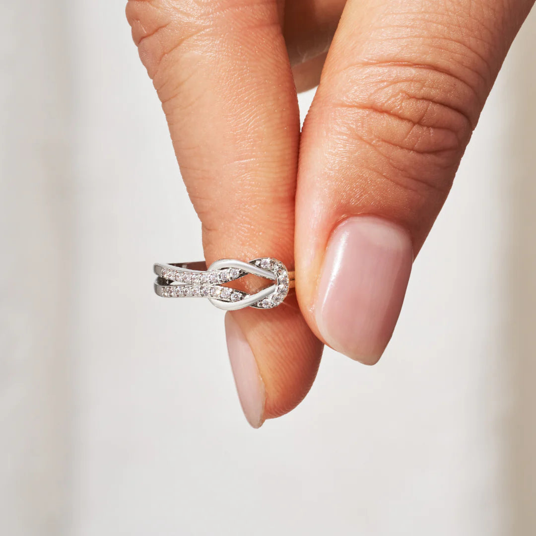 AureaNova | Liefde & Verbinding Knoop Ring