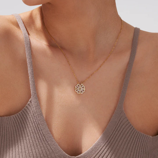AureaNova | CloverHearts Ketting