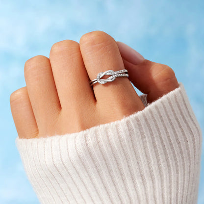 AureaNova | Liefde & Verbinding Knoop Ring