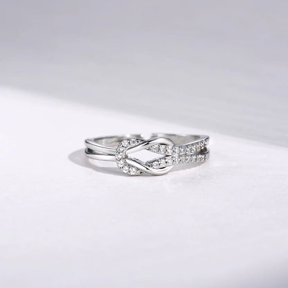AureaNova | Liefde & Verbinding Knoop Ring