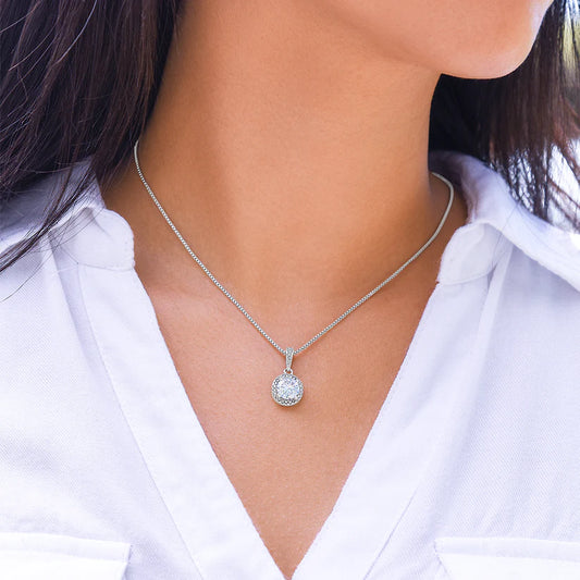 AureaNova | Witgoud Cirkel Ketting